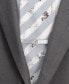 ფოტო #3 პროდუქტის Men's Die Cut Mother of Pearl Stainless Steel Tie Clip