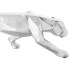 Decorative Figure Alexandra House Living Silver Plastic Panther 10 x 16 x 44 cm