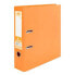 Фото #1 товара LIDERPAPEL Lever arch file A4 documents PVC lined with rado spine 75 mm orange metal compressor
