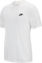 Nike T-shirt sportswear Club biały r. L