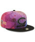 Фото #3 товара Men's Pink, Black Chicago Bears 2022 NFL Crucial Catch 59FIFTY Fitted Hat