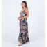 Фото #3 товара HURLEY Summer Palm Ruffle Maxi Dress