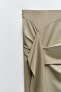 Фото #9 товара Эластичная юбка с воланами ZARA