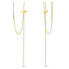 Stylish long chain earrings EA896Y