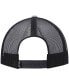 Фото #5 товара Men's Gray, Black Walled Trucker Snapback Hat