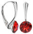 Фото #1 товара Charming silver earrings Xirius Light Siam