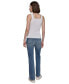 ფოტო #10 პროდუქტის Women's Logo-Strap Square-Neck Top