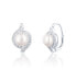 Фото #1 товара Серьги JwL Luxury Pearls Silver Dazzle Elk