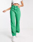 Фото #2 товара Monki Taiki straight leg jeans in bright green