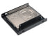 Akasa Mounting adapter allows a 2.5" SSD or HDD to fit into a 3.5" PC drive bay. - 80 g - 102 mm - 113 mm - 25 mm - 1 pc(s) - 106 mm