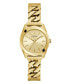 Фото #1 товара Women's Analog Gold-Tone Stainless Steel Watch 32mm