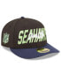 Фото #4 товара Men's Black and Navy Seattle Seahawks 2022 NFL Draft Low Profile 59FIFTY Fitted Hat