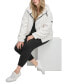 Фото #3 товара Plus Size Sherpa Oversized Hooded Jacket