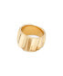 ფოტო #2 პროდუქტის 24K Gold-Plated Fuliwa Band Ring