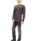 Фото #12 товара Men's Modern Double Distorted Sweater