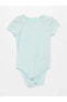 Фото #4 товара LCW baby Bisiklet Yaka Basic Kız Bebek Çıtçıtlı Body 2'li