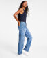 Фото #3 товара Women's High Rise Utility Denim Jeans