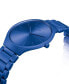 ფოტო #2 პროდუქტის Unisex Swiss True Thinline Les Couleurs Le Corbusier Blue High-Tech Ceramic Bracelet Watch 39mm