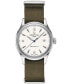 ფოტო #1 პროდუქტის Men's Swiss Automatic DS Green Synthetic Strap Watch 41mm