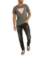 ფოტო #4 პროდუქტის Men’s Distressed Slim Tapered Fit Jeans