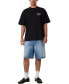 ფოტო #2 პროდუქტის Men's Box Fit Text T-Shirt