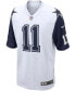 Фото #3 товара Men's Micah Parsons White Dallas Cowboys Alternate Game Jersey