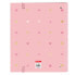 Фото #2 товара Папка-регистратор Glow Lab Hearts Розовый (27 x 32 x 3.5 см)
