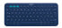 Фото #1 товара Logitech K380 клавиатура Bluetooth QWERTY Британский английский Синий 920-007581