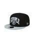 Фото #1 товара Men's X Staple Black, Gray Las Vegas Raiders Pigeon 9Fifty Snapback Hat