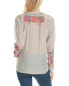 Фото #2 товара Johnny Was Katie Blouse Women's S