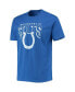 Фото #3 товара Men's Royal Indianapolis Colts Bold Logo T-shirt