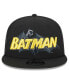 ფოტო #1 პროდუქტის Men's Black Batman Trucker 9FIFTY Snapback Hat