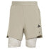 ADIDAS Woven Power 7´´ 2 in 1 shorts Silver Pebble / White, S - фото #4