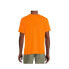 Фото #3 товара Athletic Works Tee Shirt Men XL Blaze Orange Polyester Crew Neck Pullover 2-Pack