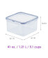 Фото #4 товара Easy Essentials Square 41-Oz. Food Storage Container, Set of 4