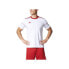 Фото #2 товара мужская футболка спортивная  белая однотонная Adidas Squadra 17