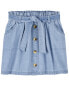 Фото #4 товара Kid Paperbag Belted Button-Front Skirt 14