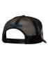 ფოტო #3 პროდუქტის Mitchell Ness Men's Black Chicago Cubs Script Trucker Adjustable Hat