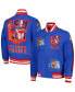 Men's Royal Transformers Roll Out Full-Zip Varsity Jacket
