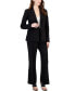 Фото #3 товара Women's Notch-Lapel One-Button Blazer