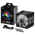 Фото #5 товара ASUS TUF Gaming TR120, PWM ARGB Lüfter 3er Pack - 120 mm, schwarz