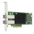 Фото #1 товара Emulex Broadcom LPE31002-M6 - Internal - Wired - PCI Express - Fiber - 1600 Mbit/s - Black - Green - Grey