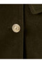 Фото #8 товара Пальто Koton Kaşe Coat Gold Buttoned V-Neck &