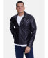 Фото #1 товара Men's Fashion Leather Jacket, Nappa Black