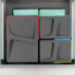 Фото #7 товара Мусорное ведро emuca Recycle-Kit с базой Recycle 1м60, 1 x 15л, 2 x 7л, пластик, антрацитово-серый