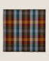 Pack of check cotton linen napkin (pack of 4)