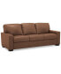 Фото #10 товара Ennia 82" Leather Queen Sleeper Sofa, Created for Macy's