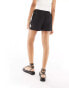 ASOS DESIGN pull on short with contrast panel in black Черный, 42 - фото #4