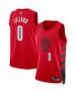 Фото #4 товара Men's Damian Lillard Red Portland Trail Blazers 2022/23 Statement Edition Swingman Jersey