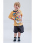 ფოტო #4 პროდუქტის Boys Chase Marshall Rubble T-Shirt and Shorts Outfit Set to